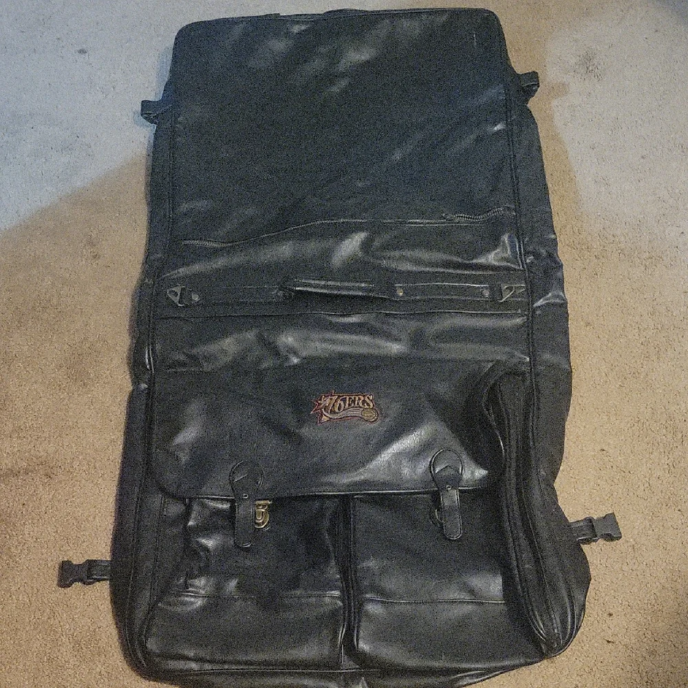 Black Leather Men's Bag